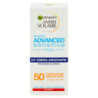 GARNIER AMBRE SOLAIRE CREMA ADVANCED SENSITIVE VISO, CREMA IDRATANTE IP50+, PROTEGGE E IDRATA, 50 ML