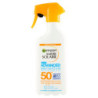 GARNIER AMBRE SOLAIRE SPRAY ADVANCED SENSITIVE, GACHETTE 50+ PER PELLI CHIARE E SENSIBILI, 300 ML