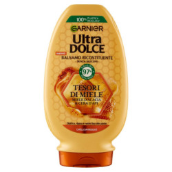 Garnier Ultra Dolce Balsamo Tesori di Miele con Pappa reale, rinforza i capelli fragili 200 ml