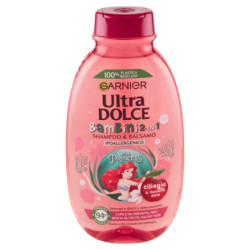 GARNIER ULTRA SWEET 2IN1 SHAMPOO FÜR MÄDCHEN MIT KIRSCHE UND SÜßER MANDEL, PARABENFREI, 250 ML