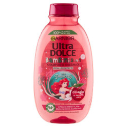 GARNIER ULTRA SWEET 2IN1 SHAMPOO FÜR MÄDCHEN MIT KIRSCHE UND SÜßER MANDEL, PARABENFREI, 250 ML