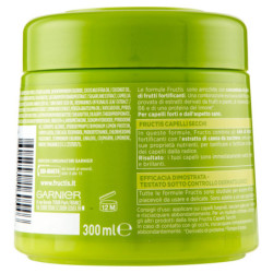 MASCARILLA GARNIER FRUCTIS PARA CABELLO SECO Y DAÑADO, CABELLO NUTRIDO Y BRILLANTE