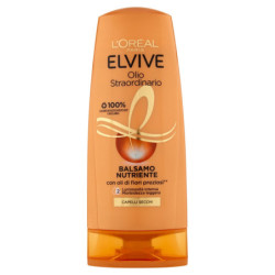 L'ORÉAL PARIS BALSAMO ELVIVE OLIO STRAORDINARIO, AZIONE NUTRIENTE PER CAPELLI SECCHI, 200 ML