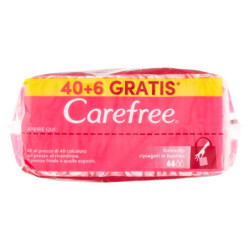 CAREFREE RIPIEGATO IN BUSTINA SALVASLIP TRASPIRANTE 40+6 PZ