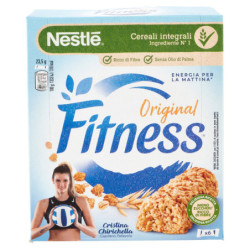 FITNESS ORIGINAL MÜSSERIEGEL MIT VOLLWEIZEN, VITAMINEN, KALZIUM UND EISEN 6 STÜCK