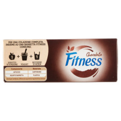 FITNESS Cioccolato Barrette di cereali con frumento, avena integrale e cioccolato 6 pezzi da 23,5g