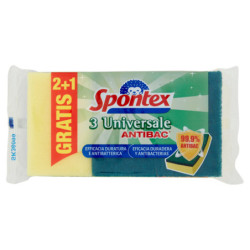 SPONTEX ANTIBAC UNIVERSAL 2+1