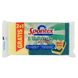 SPONTEX ANTIBAC UNIVERSAL 2+1