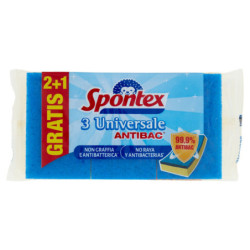 SPONTEX UNIVERSALE ANTIBAC 2+1 DELICATA