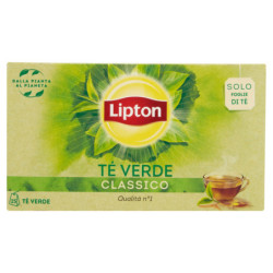 LIPTON TÉ VERDE CLÁSICO 25 FILTROS 32,5 G