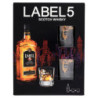 LABEL 5 BLENDED SCOTCH WHISKY 70 CL + 2 GLÄSER