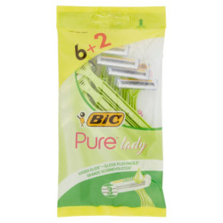 BIC PURE LADY RASOIO 6 PZ + 2