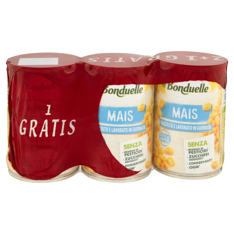 BONDUELLE MAIS 3 X 250 G