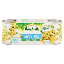 BONDUELLE MAIZ MIX MAIZ Y GUISANTES 3 X 170 G