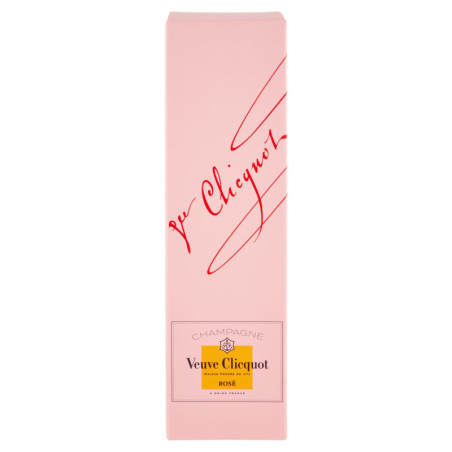 VEUVE CLICQUOT CHAMPAGNE BRUT ROSADO CAJA 750ML