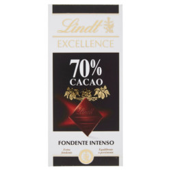 LINDT EXCELLENCE BARRA DE CHOCOLATE NEGRO 70% 100 G