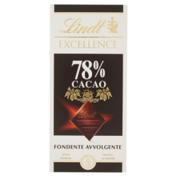 LINDT EXCELLENCE TAVOLETTA CIOCCOLATO FONDENTE 78% 100 G