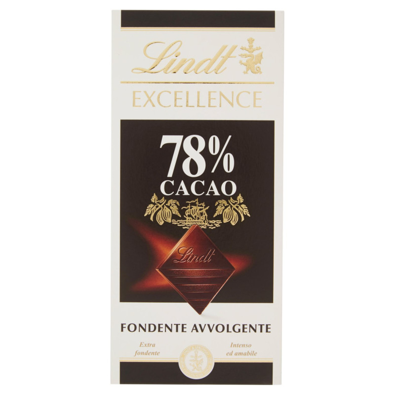 LINDT EXCELLENCE BARRA DE CHOCOLATE NEGRO 78% 100 G