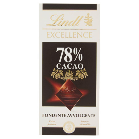 LINDT EXCELLENCE BARRA DE CHOCOLATE NEGRO 78% 100 G