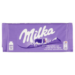 Milka tavoletta di cioccolato al latte 100% Alpino - 100g