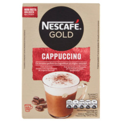 NESCAFÉ GOLD CAPPUCCINO INSTANT MIX FÜR CAPPUCCINO BOX 10 BEUTEL 140G