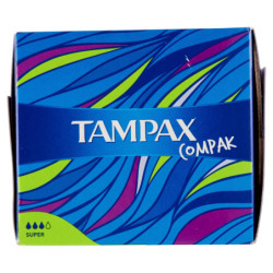 TAMPAX COMPAK SUPER 16 PIÈCES