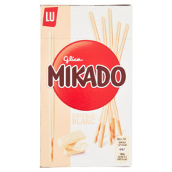 MIKADO, GALLETAS CUBIERTAS DE CHOCOLATE BLANCO - 70G