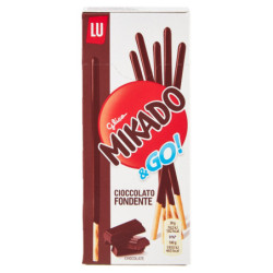 MIKADO, BISCOTTO RICOPERTO DI CIOCCOLATO FONDENTE FORMATO POCKET - 3X39G