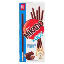 MIKADO, MIT MILCHSCHOKOLADE ÜBERZOGENE KEKSE IM TASCHENFORMAT – 3X39G