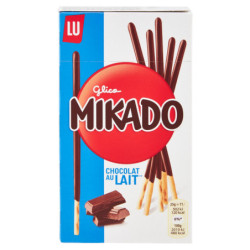 MIKADO, GALLETAS CUBIERTAS DE CHOCOLATE CON LECHE - 75G