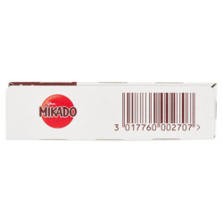 MIKADO, GALLETAS CUBIERTAS DE CHOCOLATE NEGRO - 75G