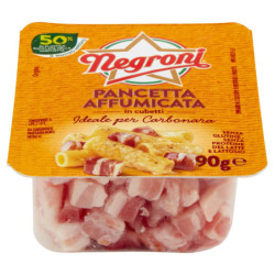 NEGRONI PANCETTA AFFUMICATA IN CUBETTI 90 G