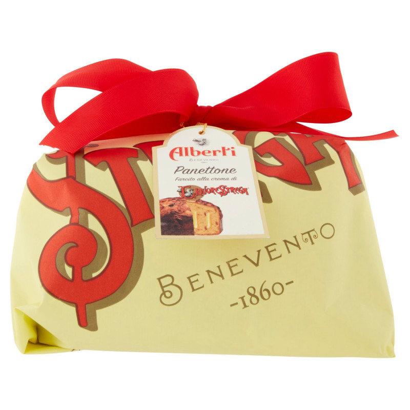 STREGA ALBERTI PANETTONE FARCITO ALLA CREMA DI LIQUORE STREGA 1000 G