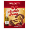 BALOCCO NATALE IN FESTA PANETTONE MAXICIOK 800G & GANCIA DOUX ROYAL DESSERT 75 CL