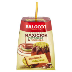 BALOCCO PANDORO MAXICIOK PISTACCHIO & NOCCIOLA 800 G