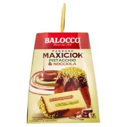 BALOCCO PANDORO MAXICIOK PISTACCHIO & NOCCIOLA 800 G