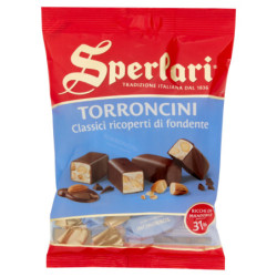 SPERLARI TORRONCINI CLASSICI RICOPERTI DI FONDENTE 117 G