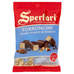 SPERLARI TORRONCINI CLASSICI RICOPERTI DI FONDENTE 117 G