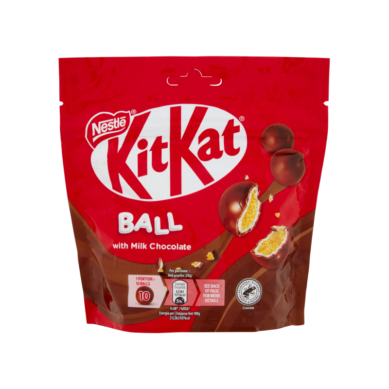 Nestle' Kit Kat Balls Milk 140 Gr