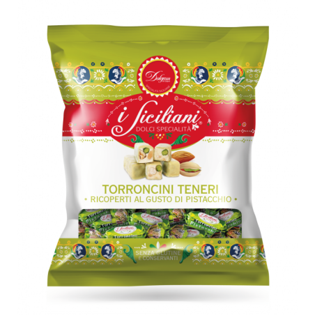 I Siciliani Torroncini Pistacchio 100 Gr