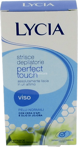 Lycia Perfect Touch strisce depilatorie viso