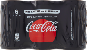 COCA COLA ZERO PET ML.1000