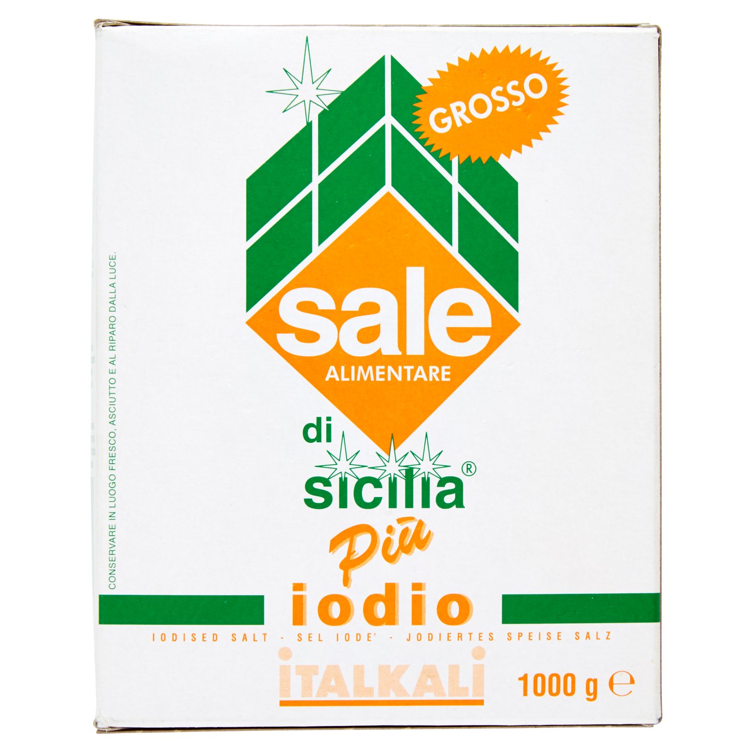 SALE DI SICILIA IODIO PIU'GROSSO GR.1000